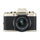 FUJIFILM X-T100 ダブルズームレンズキット [ダークシルバー]の通販