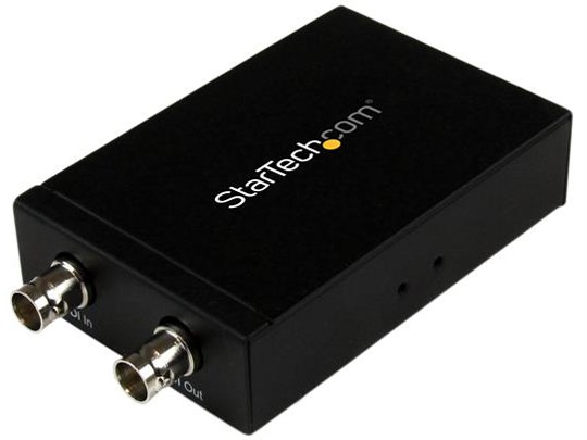 SDI - HDMIコンバーター 3G SDI - HDMIアダプタ SDIデイジーチェーンポート搭載 SDIソースを230m延長 SDI2HD