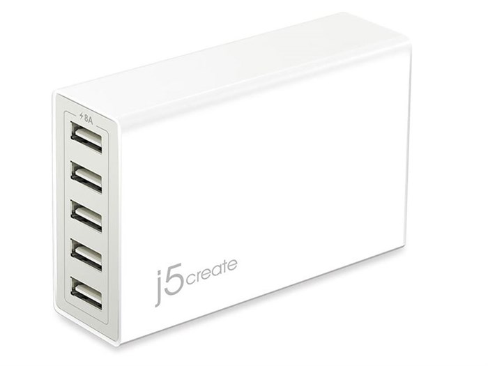 【納期目安：２週間】j5 create JUP50 40W 5port USB charger JUP50