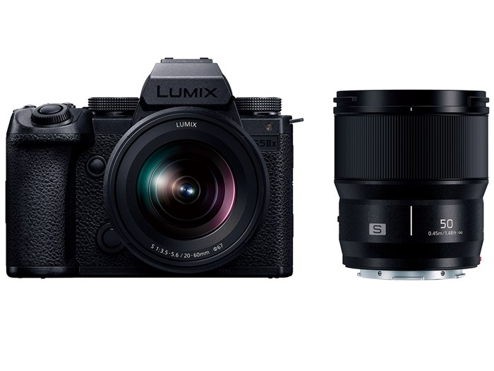 パナソニック【Panasonic】LUMIX DC-S5M2XW ダブルレンズキット フルサイズ一眼カメラ DC-S5M2XW【ミラーレス一眼カメラ】