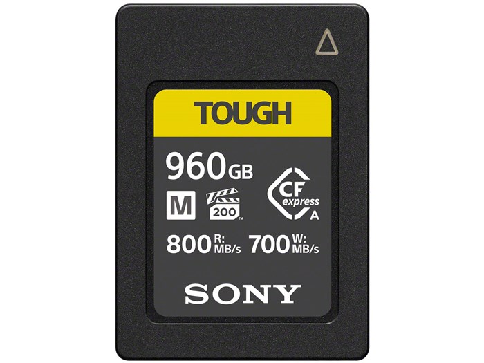 【動画・連写に】ソニー CFexpress Type Aメモリーカード TOUGH 960GB CEA-M960T