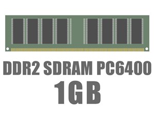 DIMM DDR2 SDRAM PC6400 1GB CL5