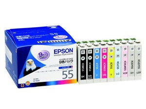 EPSON エプソン IC9CL55 純正 インクカートリッジ 9色パック PX-5600対応 マ･･･