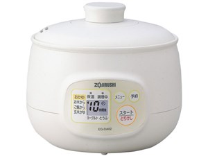 象印 EG-DA02 ホワイト 粥茶屋(カユチャヤ) [おかゆメーカー(お茶碗２～5杯)] 商品画像1：XPRICE