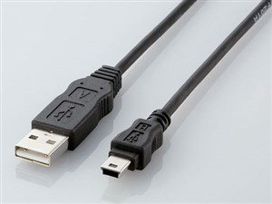 エレコム 【メール便での発送商品】エコUSBケーブル(A-miniB・1m) USB-ECOM51･･･