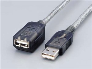 エレコム マグネット内蔵USB延長ケーブル USB-EAM2GT