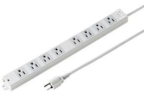 TAP-K8NSP-3 工事物件雷ガードタップ (3P・8個口・3m)