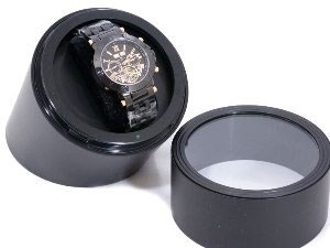 ワインダー 1本巻き Royal hausen 3BI005 BK ワインディングマシーン 腕時計/･･･