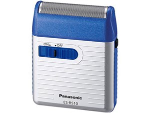 パナソニック【Panasonic】メンズシェーバー コンパクトシェーバー 青 乾電池･･･