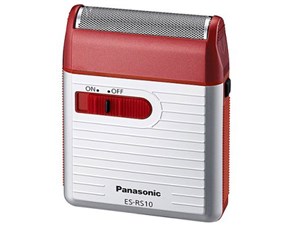 パナソニック【Panasonic】メンズシェーバー コンパクトシェーバー 赤 乾電池･･･