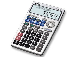 【納期目安：２週間】カシオ 12桁 金融計算+卓上実務電卓 BF-850-N シルバー