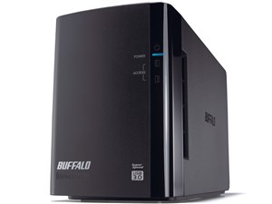 BUFFALO HD-WL2TU3/R1J DriveStation [USB3.0接続 外付けハードディスク ミラ･･･