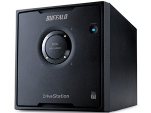 BUFFALO HD-QL4TU3/R5J [RAID5対応 USB3.0接続 外付けハードディスク 4.0TB（･･･