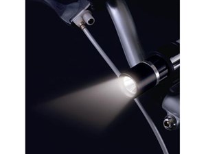 ヤザワ 防雨型 アルミバイクライト 0.5Wスーパー白色LED×1灯 LB104BK