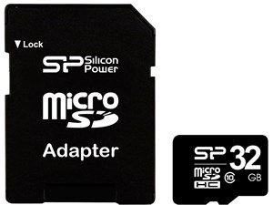 Silicon Power SP032GBSTH010V10-SP [microSDHCメモリーカード 32GB Class10 ･･･
