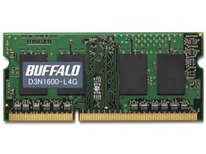 D3N1600-L4G [SODIMM DDR3L PC3-12800 4GB]