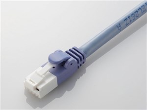 EU RoHS指令準拠 ツメ折れ防止LANケーブル(Cat6)/10.0m/ブルー LD-GPT/BU10/RS 商品画像1：123market