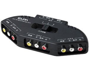 ELPA AVセレクター 3入力1出力 ASL-E311