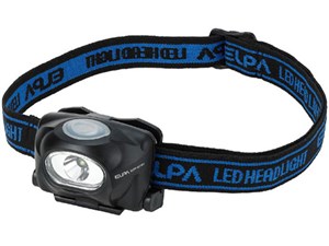 ELPA LEDヘッドライト 65ルーメン DOP-HD103