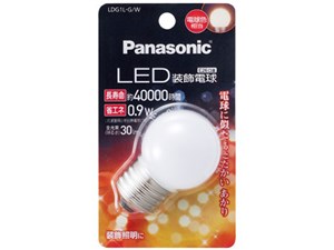 ﾊﾟﾅｿﾆｯｸ LED装飾電球 LDG1LGW