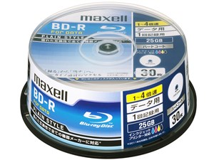 BR25PPLWPB.30SP [BD-R 4倍速 30枚組]