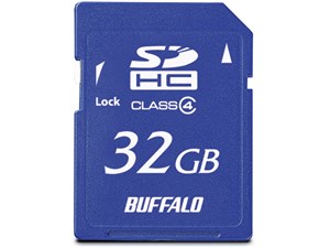 バッファロー Class4 SDHCカード 32GB (RSDCS32GC4B) RSDC-S32GC4B