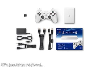 PlayStation Vita TV (PS Vita TV) バリューパック VTE-1000 AA01 [ホワイト]　通常配送商品 商品画像1：バリューショッピングPLUS
