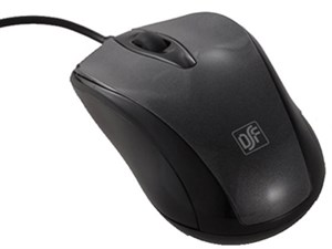 オーム電機 【快適グリップ】光学式マウス Mサイズ ブラック PC-SMO1M-K