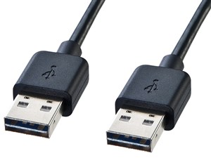 サンワサプライ 両面挿せるUSBケーブル KU-RAA1 1m