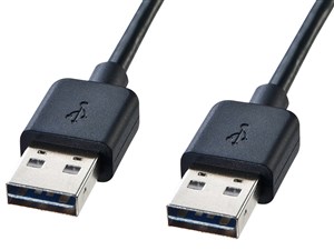 サンワサプライ 両面挿せるUSBケーブル KU-RAA2 2m