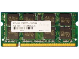 DOS/V用 DDR2-667 SO-DIMM 1GB 1Gbit