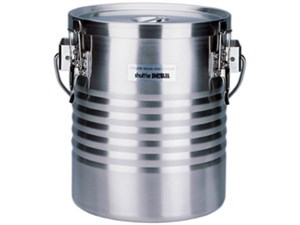 サーモス 18-8高性能保温食缶(シャトルドラム/吊付 JIK-S10) ADV01010