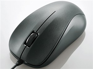 ELECOM M-S2ULBK/RS ブラック [3ボタン/USBレーザーマウス/Mサイズ] 商品画像1：XPRICE