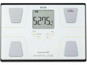 タニタ TANITA インナースキャン50 体組成計 パールホワイト BC-320
