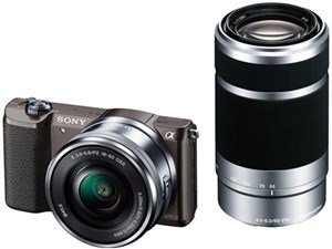 ソニー【SONY】α5100 ILCE-5100Y ダブルズームレンズキット [ブラウン]　ILCE-5100Y-T★【ILCE5100YT】 商品画像1：SAKURA MOMO