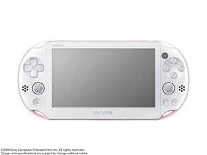 PlayStation Vita (プレイステーション ヴィータ) Wi-Fiモデル PCH-2000 ZA19 [ライトピンク/ホワイト]　通常配送商品 商品画像1：バリュー・ショッピング