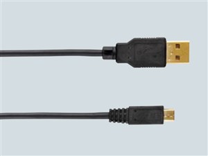 ELPA USB-microUSBケーブル 2m USB-MIR200