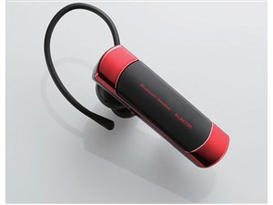 エレコム Bluetooth ヘッドセット A2DP対応 HS20 レッド LBT-HS20MMPRD
