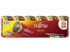ハイパワー アルカリ乾電池 単1形 6本パック LR20FH(6S)