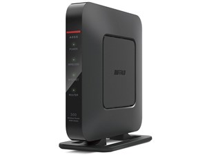 BUFFALO WSR-300HP エアステーション [11n/g/b 無線LAN親機(Wi-Fiルーター) Q･･･