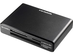 IODATA US3-U2RW/B [UHS-II対応 USB 3.0接続マルチメモリカードリーダー・ライター] 商品画像1：XPRICE