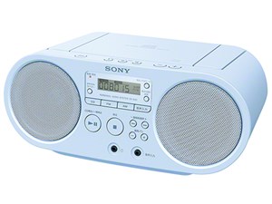 ソニー【SONY】小型・高音質 CDラジオ ブルー ZS-S40-L★【ZSS40L】
