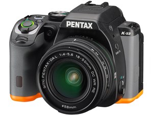 PENTAX K-S2 ダブルズームキット [ブラック×オレンジ] 商品画像1：@Next