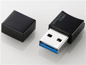 ELECOM MR3-C008BK ブラック [USB3.0対応microSD専用メモリカードリーダ]