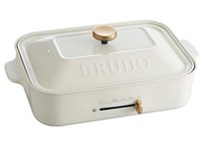BRUNO コンパクトホットプレート ホワイト BOE021-WH