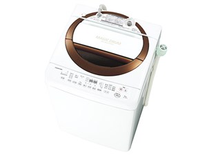 東芝 AW-6D3M-T 全自動洗濯機 6kg ブラウン 商品画像1：セイカオンラインショッププラス