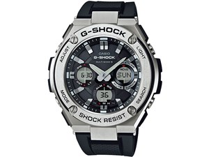 カシオ【CASIO】G-SHOCK ソーラー電波腕時計 G-STEEL　GST-W110-1AJF【シルバー&】 商品画像1：SAKURA MOMO