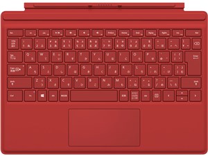SurfacePro4タイプカバーQC7-00074[レッド] 商品画像1：エスセールプラス