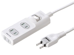 TAP-TSH31SWN (ホワイト) 火災予防安全タップ (2P・3個口・1m)