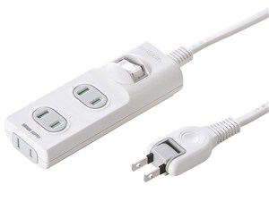 TAP-TSH32SWN (ホワイト) 火災予防安全タップ (2P・3個口・2m)